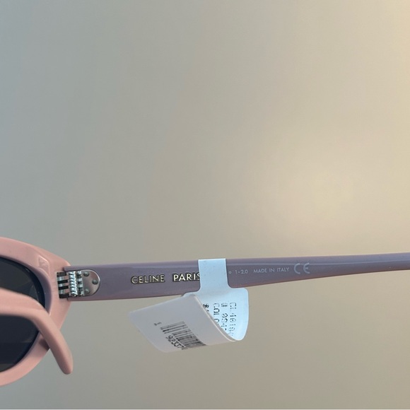 NWT pink Celine slim cat eye sunglasses - Picture 6 of 9